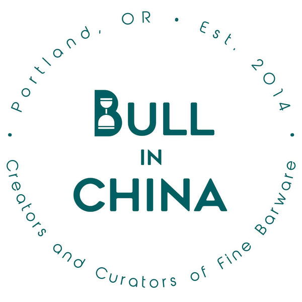 Bull In China Barware Items