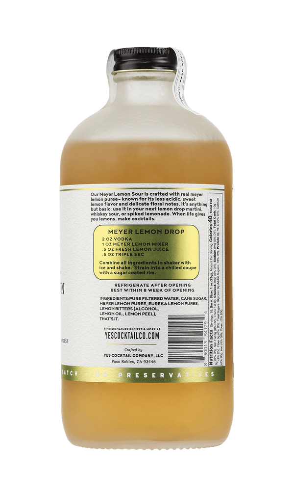 Meyer Lemon Sour Cocktail Mixer