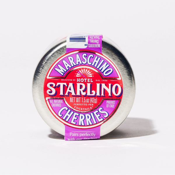 Hotel Starlino Maraschino Cherries (Italian Cocktail Cherries) 42g
