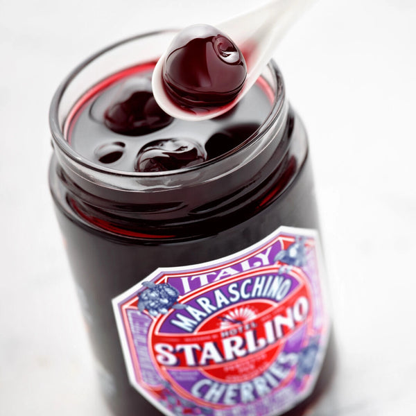 Hotel Starlino Maraschino Cherries (Italian Cocktail Cherries) 400g