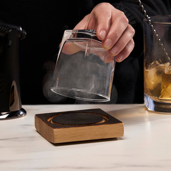 Alchemi™ Oak Barrel Board Smoke Infusion Kit Set of 3 - Paradigm Spirits Co.