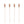 Load image into Gallery viewer, Viski Pacific™ Copper - Plated Tiki Cocktail Picks - Set of 4 - Paradigm Spirits Co.
